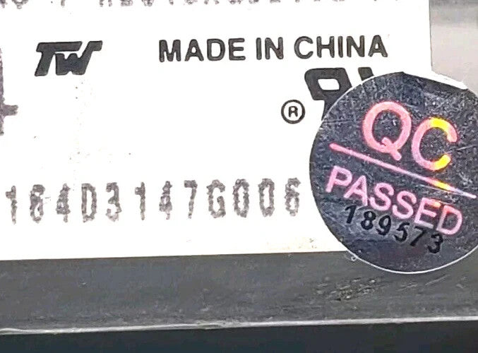 OEM Replacement for GE Oven Control 164D3147G006