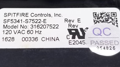OEM Replacement for Kenmore Range Control  316207522