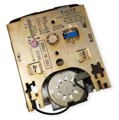 OEM Replacement for Whirlpool Washer Timer 376008
