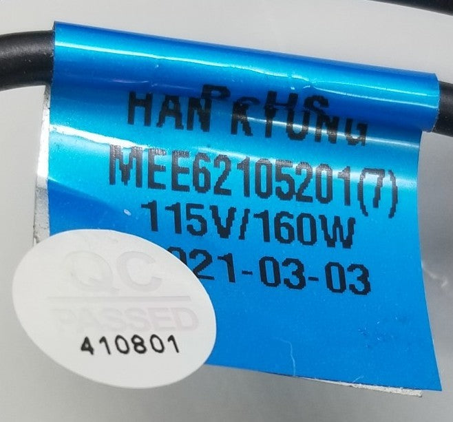 New OEM Replacement for LG Refrigerator Defrost Heater MEE62105201