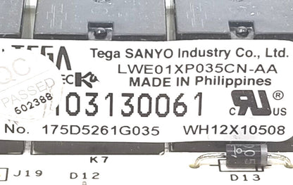 OEM Replacement for GE Washer Control 175D5261G035 WH12X10508