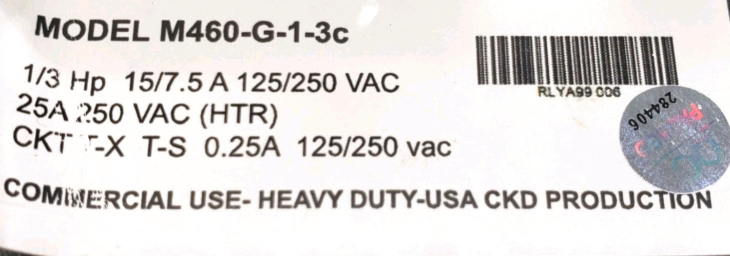 OEM Replacement for GE Dryer Timer M460-G-1-3c