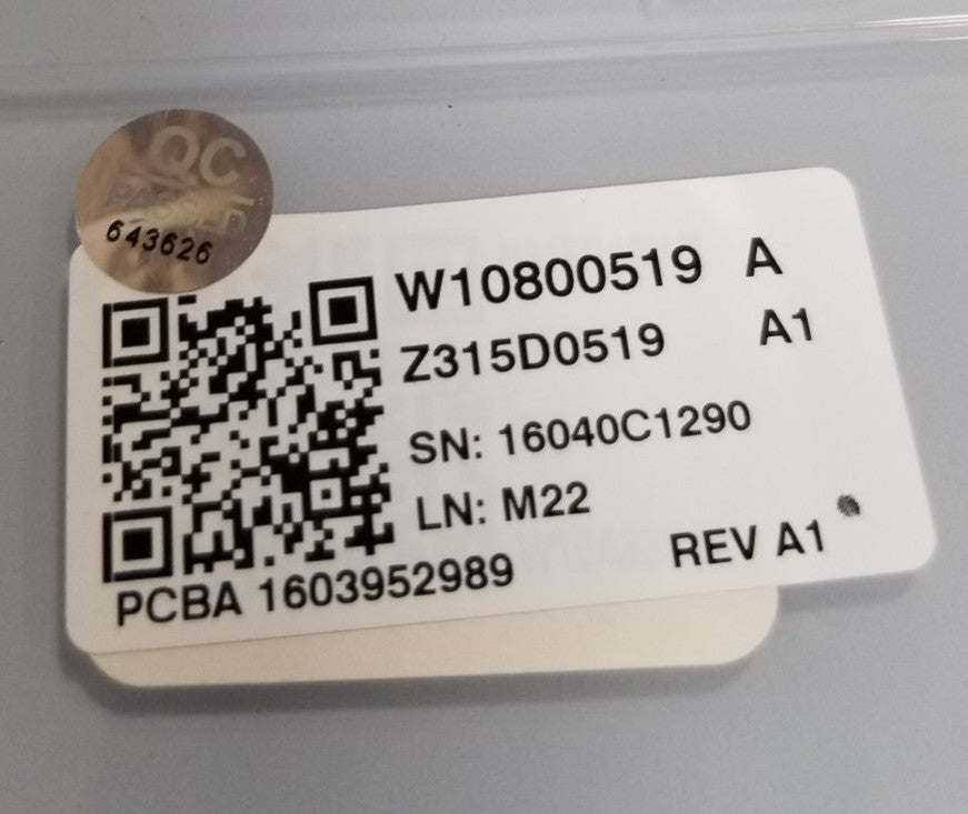 OEM Replacement for Maytag Dryer Control W108005190