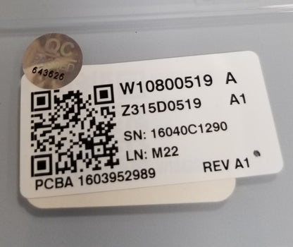 OEM Replacement for Maytag Dryer Control W108005190