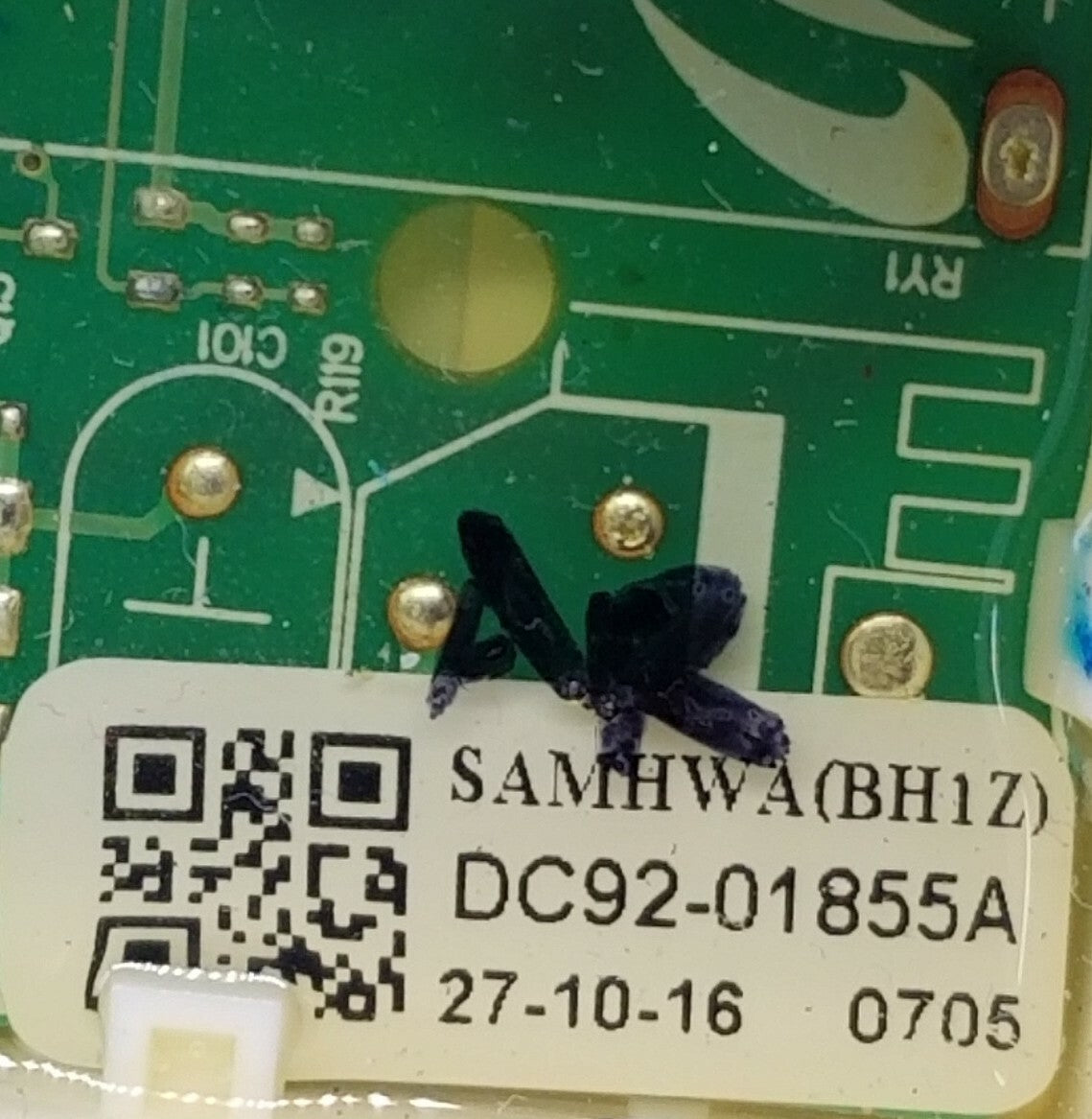 OEM Replacement for Samsung Washer Control DC92-01855A