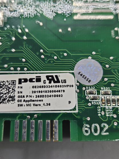 OEM Replacement for GE Dishwasher Control 265D3241G602  (  )