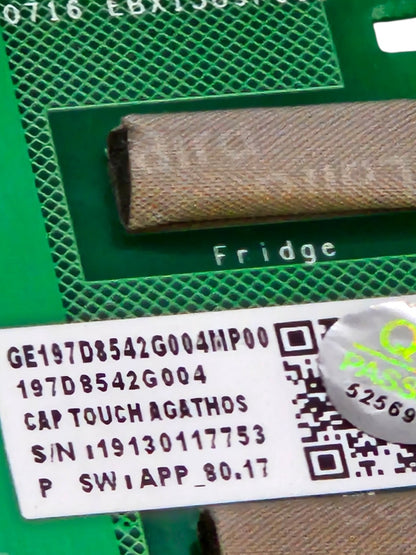 OEM Replacement for GE Fridge Control Board 197D8542G004