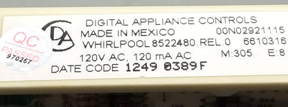 OEM Replacement for Whirlpool Oven Control 8522480