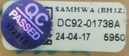 OEM Replacement for Samsung Washer Control Assembly DC92-01739A + DC92-01738A