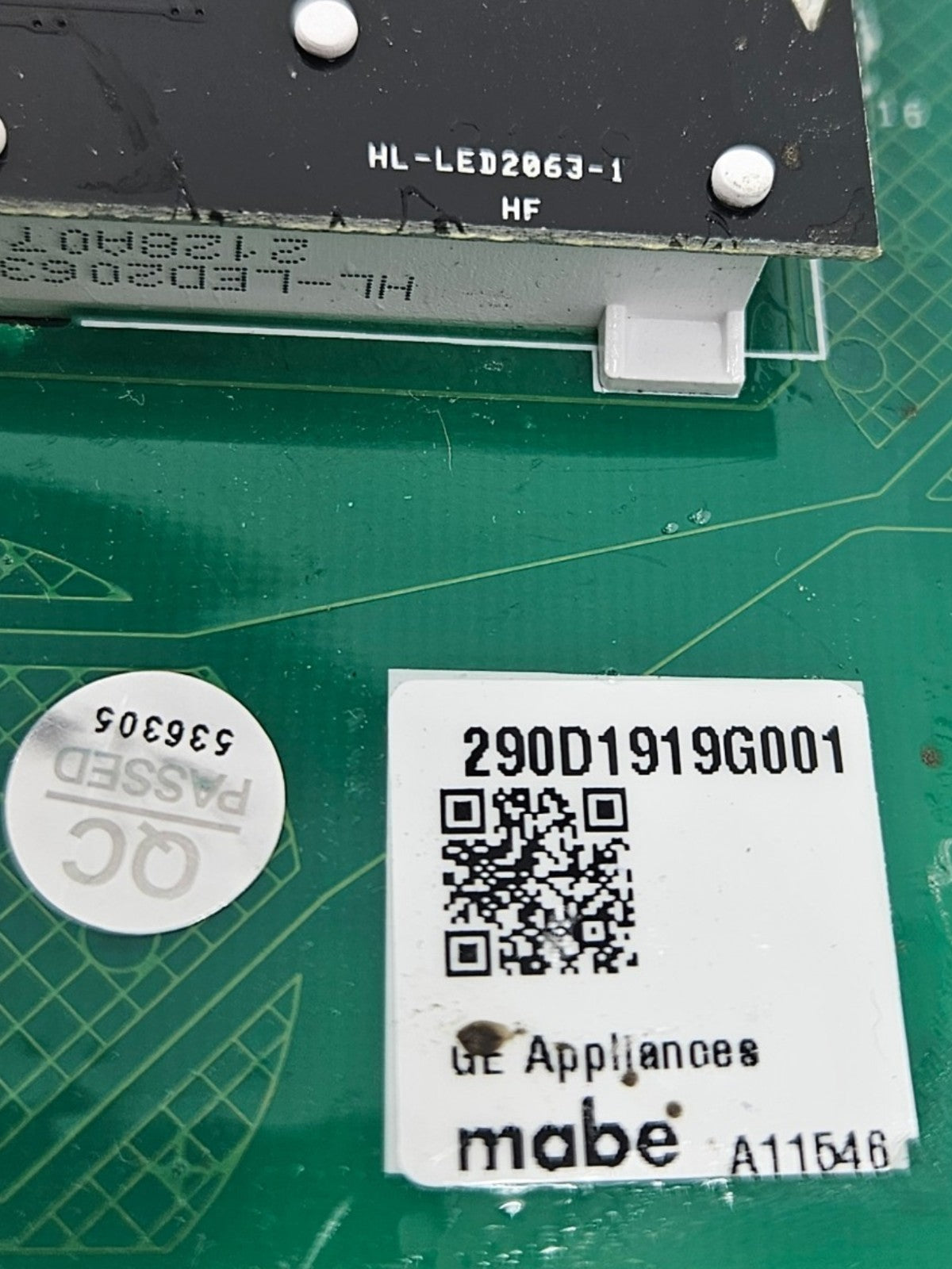 OEM Replacement for GE Interface Control 290D1919G001