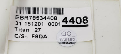 Genuine OEM Replacement for LG Washer User Interface EBR78534408