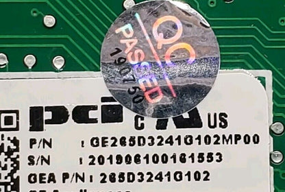 OEM Replacement for GE Dishwasher Control 265D3241G102   ~ ~