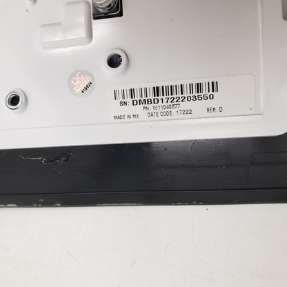 OEM Replacement for Whirlpool Dryer Control Panel W11040877