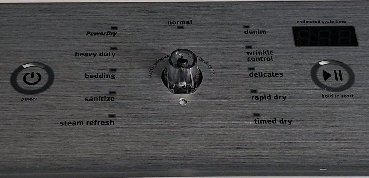 OEM Replacement for Maytag Dryer Control Panel  W10872842