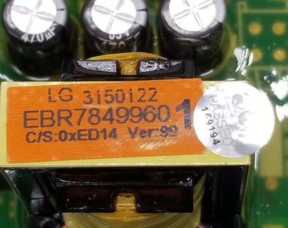 OEM Replacement for LG Washer Control EBR78499601