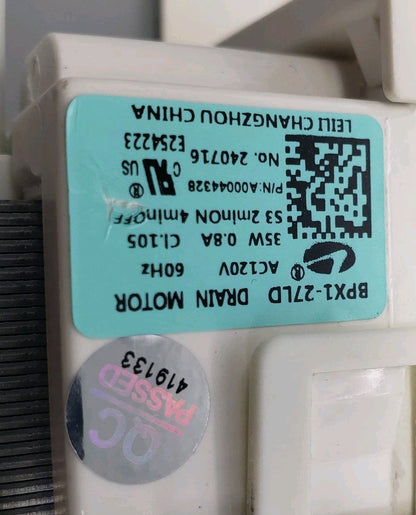 New OEM Replacement for Frigidaire Dishwasher Drain Pump A00044328