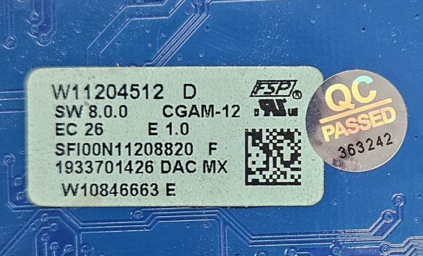 OEM Replacement for Whirlpool Range Control Board W11204512