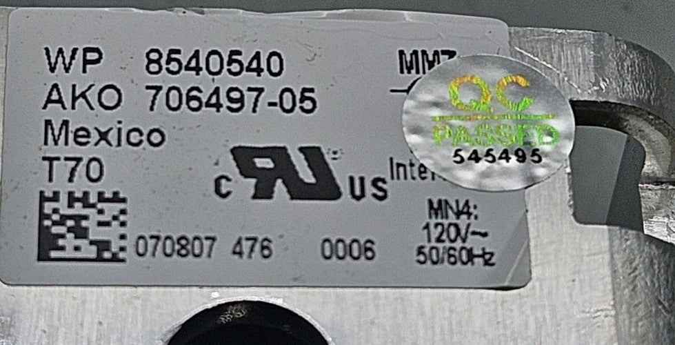 OEM Replacement for Whirlpool Washer Control 8540540