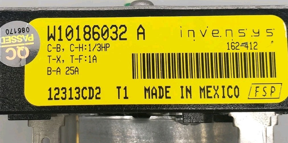 OEM Replacement for Whirlpool Dryer timer W10186032