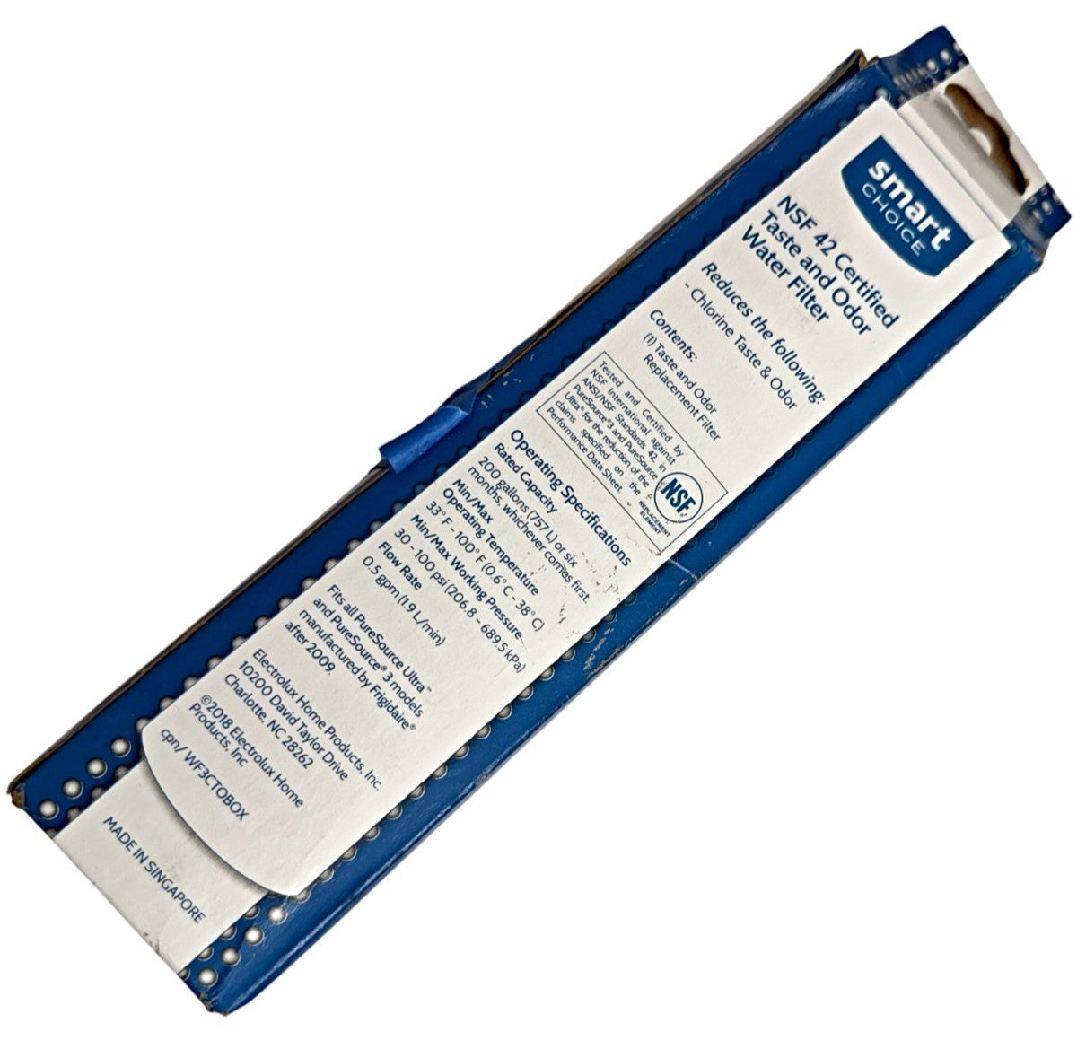 New Replacement for Frigidaire Water Filters Fridge SCWF3CTO