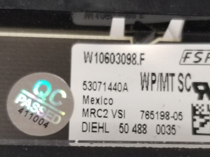 OEM Replacement for Whirlpool Oven Control W10603098