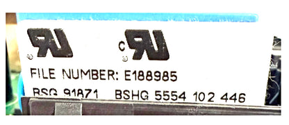OEM Replacement for Bosch Dryer Power Control E188985