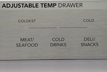 New OEM Replacement for Frigidaire Refrigerator Deli Drawer Control 5304530920