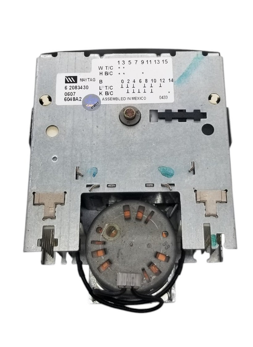 OEM Replacement for Whirlpool Washer Timer 6 2083430B