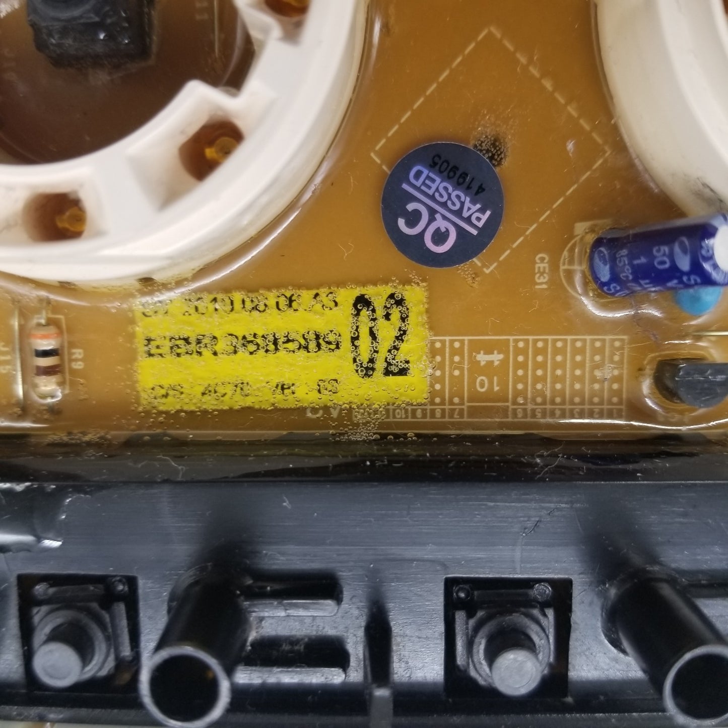 OEM Replacement for LG Dryer Control Interface EBR36858902