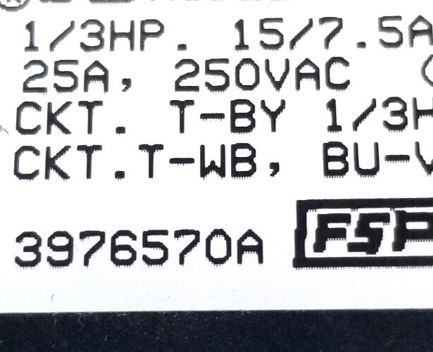OEM Replacement for Whirlpool Dryer Timer 3976570A