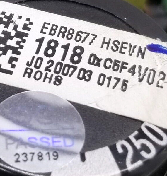 OEM Replacement for LG Washer Control EBR86771818