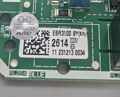 OEM Replacement for LG Dryer Control EBR31002614