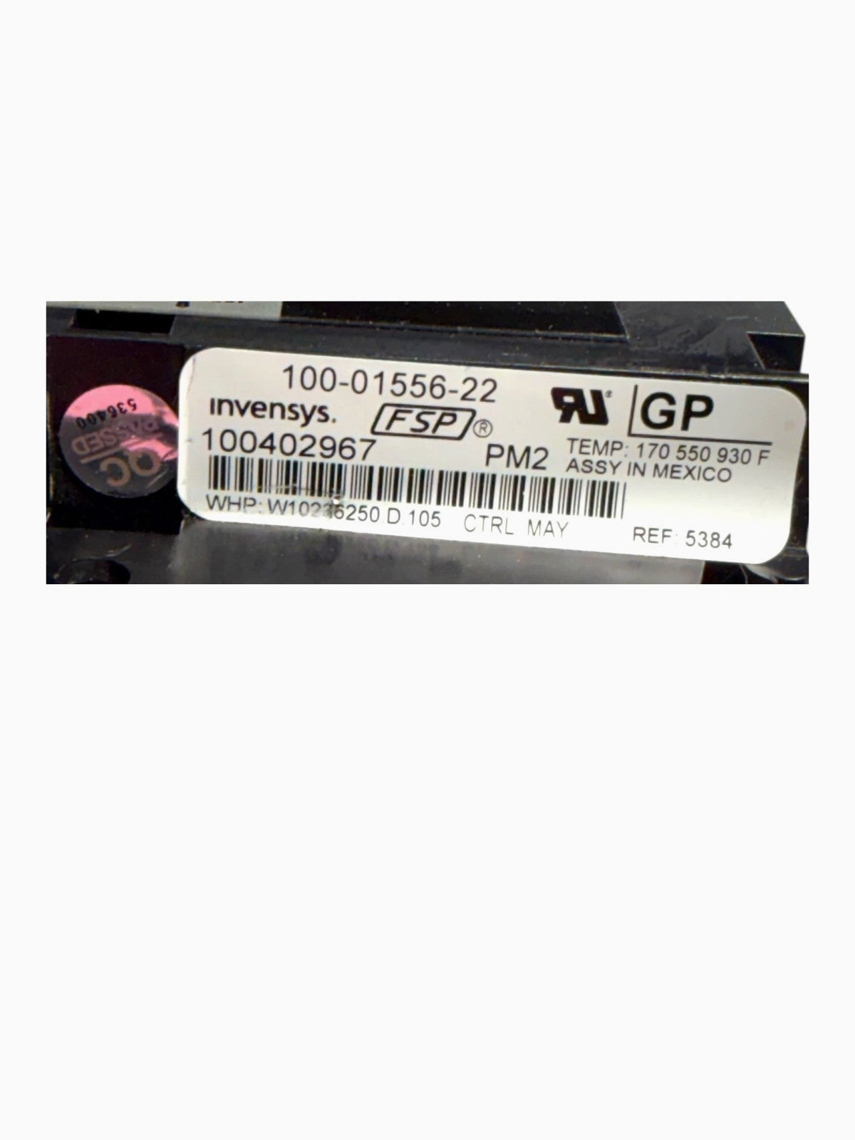 OEM Replacement for Whirlpool Range Control W10236250