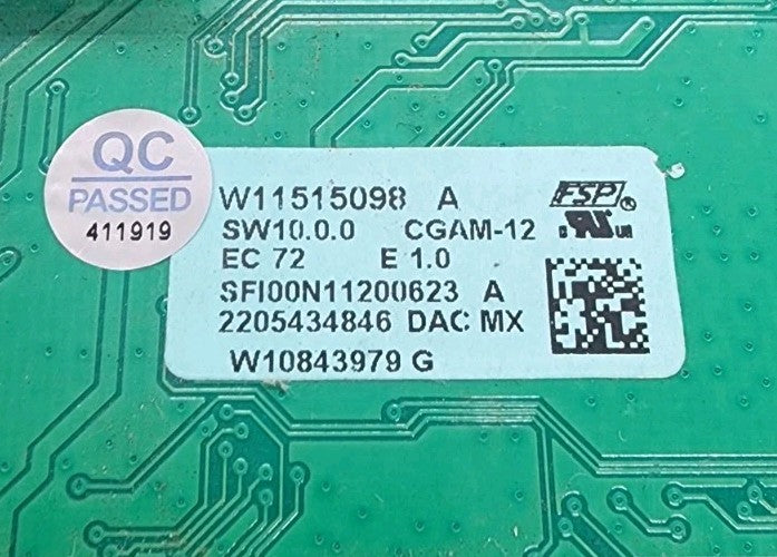 OEM Replacement for Amana Range Control Board W11515098