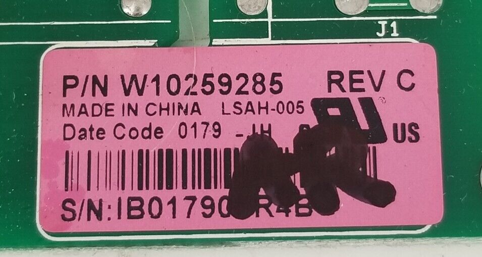 Genuine OEM Replacement for Whirlpool Dryer Control W10259285