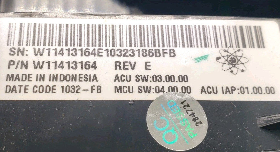 OEM Replacement for Whirlpool Washer Control Board W11413164