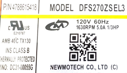 NEW OEM Replacement for Samsung Dryer Motor Assembly  DC96-00790G