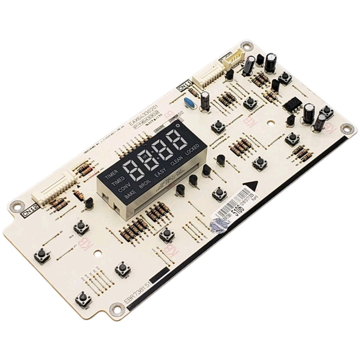 OEM Replacement for LG Range Control Board  EBR73815106