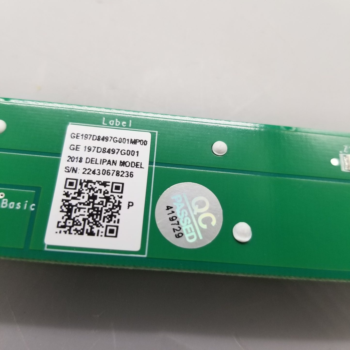 New OEM Replacement for GE Fridge Deli Pan Control Board 197D8497G001 1-Yr