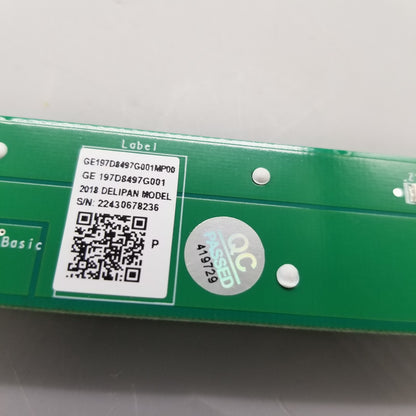 New OEM Replacement for GE Fridge Deli Pan Control Board 197D8497G001 1-Yr