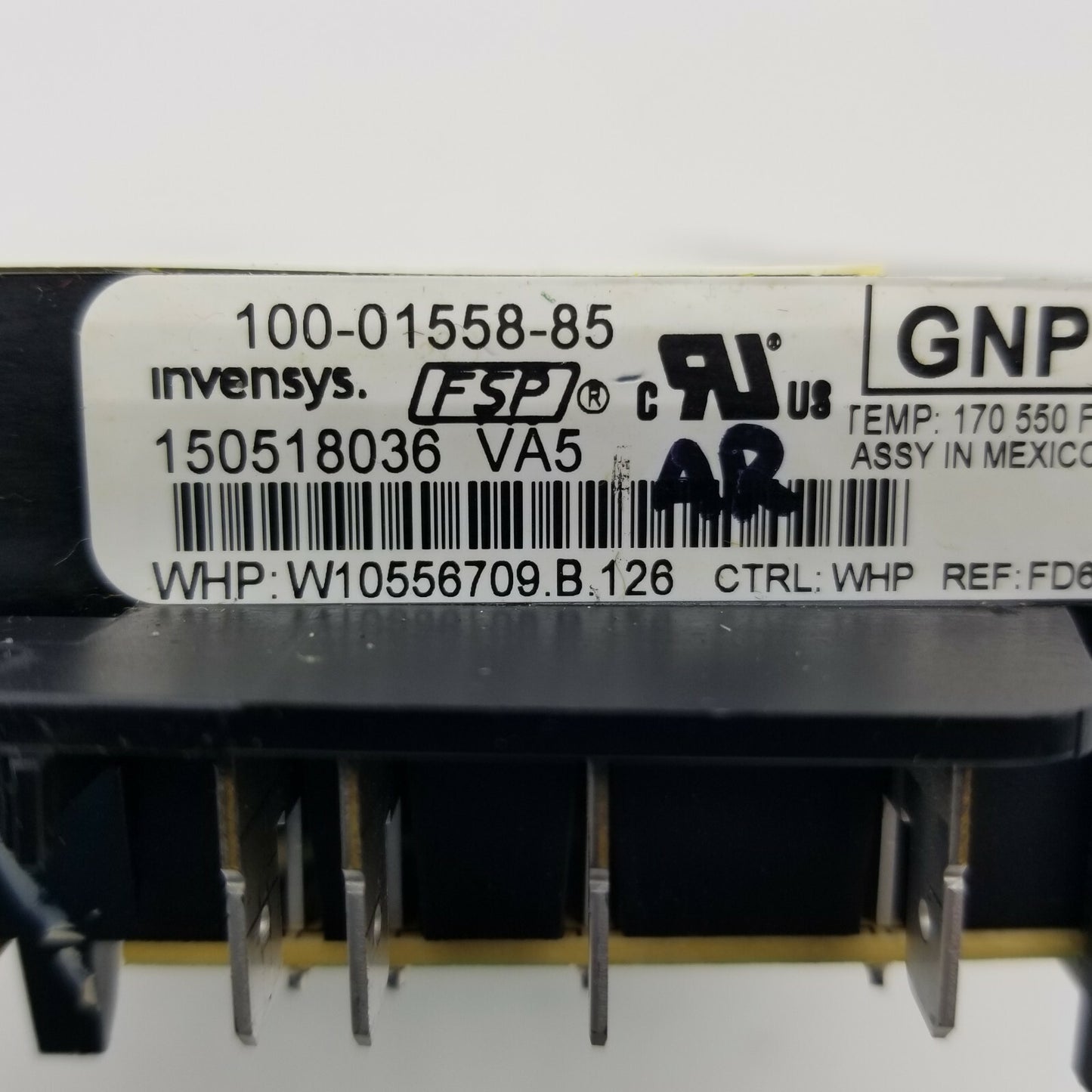 OEM Replacement for Whirlpool Range Control W10556709
