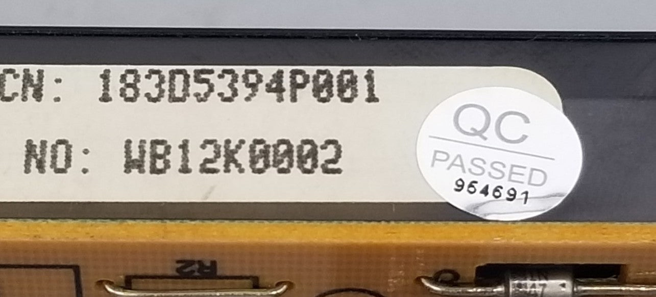 OEM Replacement for GE Range Clock/Timer  WB12K0002 183D5394P001