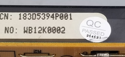 OEM Replacement for GE Range Clock/Timer  WB12K0002 183D5394P001