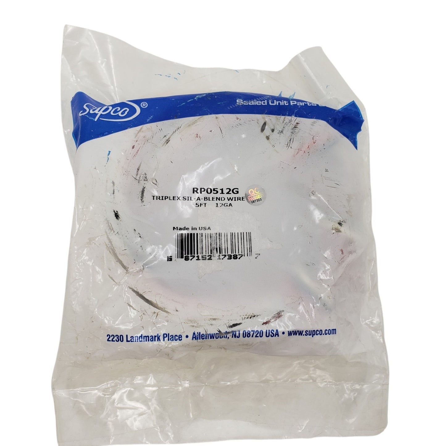 New OEM Supco Range Oven Stove Wire 12GA RP0512G 1Y