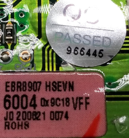 OEM Replacement for LG Washer Control  EBR89076004