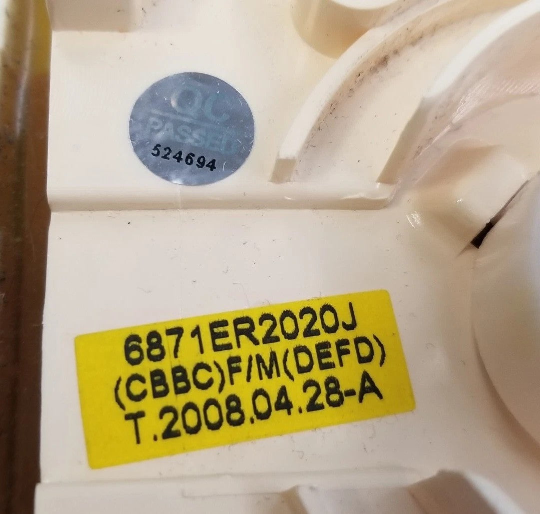 OEM Replacement for LG Washer Control 6871ER2020J
