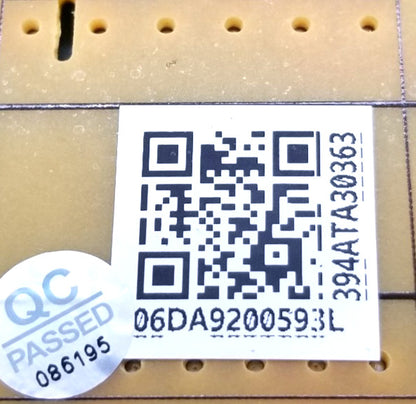 New OEM Replacement for Samsung Control Board DA92-00593L