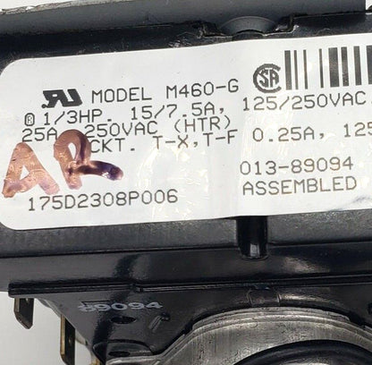 Genuine Replacement for GE Dryer Timer 175D2308P006 WE4X882