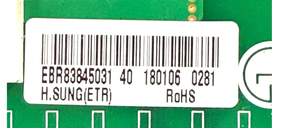 OEM Replacement for LG Fridge Control Board EBR83845031