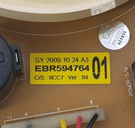 OEM Replacement for LG Dryer Control Board EBR59476401 + EBR36858822